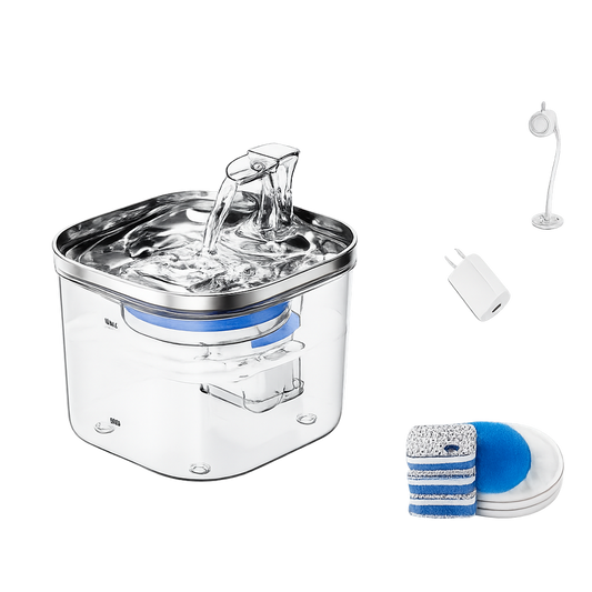 SummerFlow™️ Interactive Cat Water Fountain